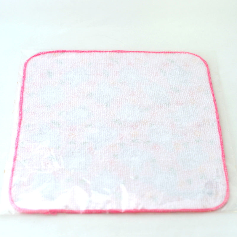 MINI TOWEL HANDKERCHIEF PINK 20x20cm  Sylvanian Families