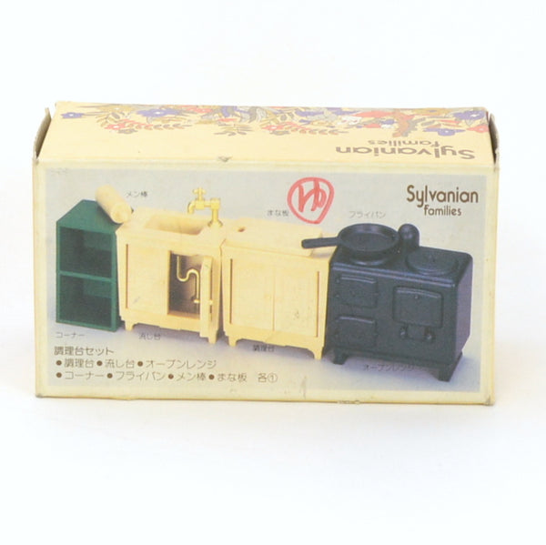 [Used] KITCHEN SET KA-10 Epoch Japan Sylvanian Families