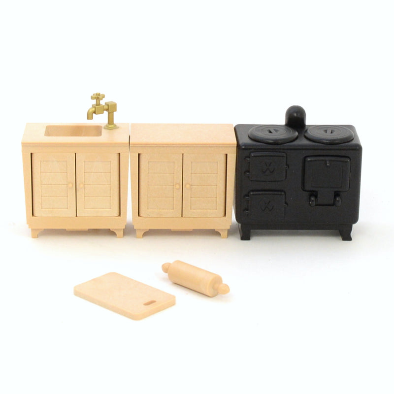 [Used] KITCHEN SET KA-10 Epoch Japan Sylvanian Families