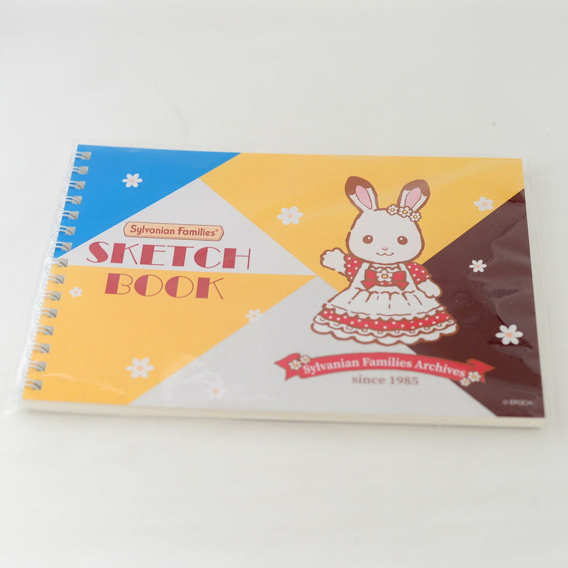 Exhibition Sketch Book 1 Chocolate Rabbit Sylvanian Families Calico Critters