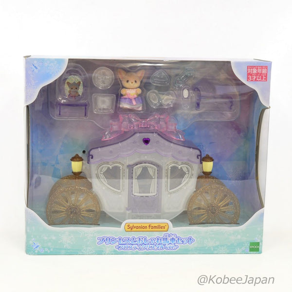 PRINCESS & FANCY CARRIAGE SET -Frosty Crystal ver. Sylvanian Families