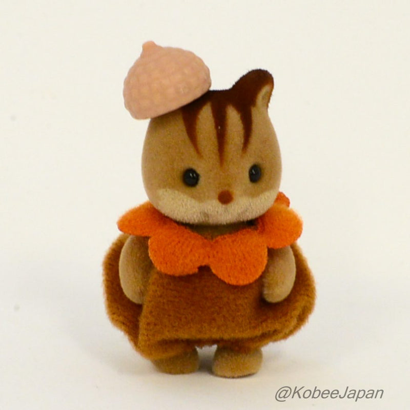 LETS PLAY IN THE FOREST SERIES WALNUT SQUIRREL BABY Japan Sylvanian Families