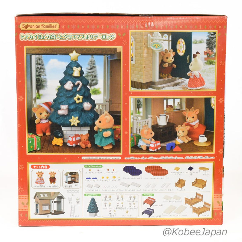 CHRISTMAS LODGE REINDEER SIBLINGS Sylvanian Families