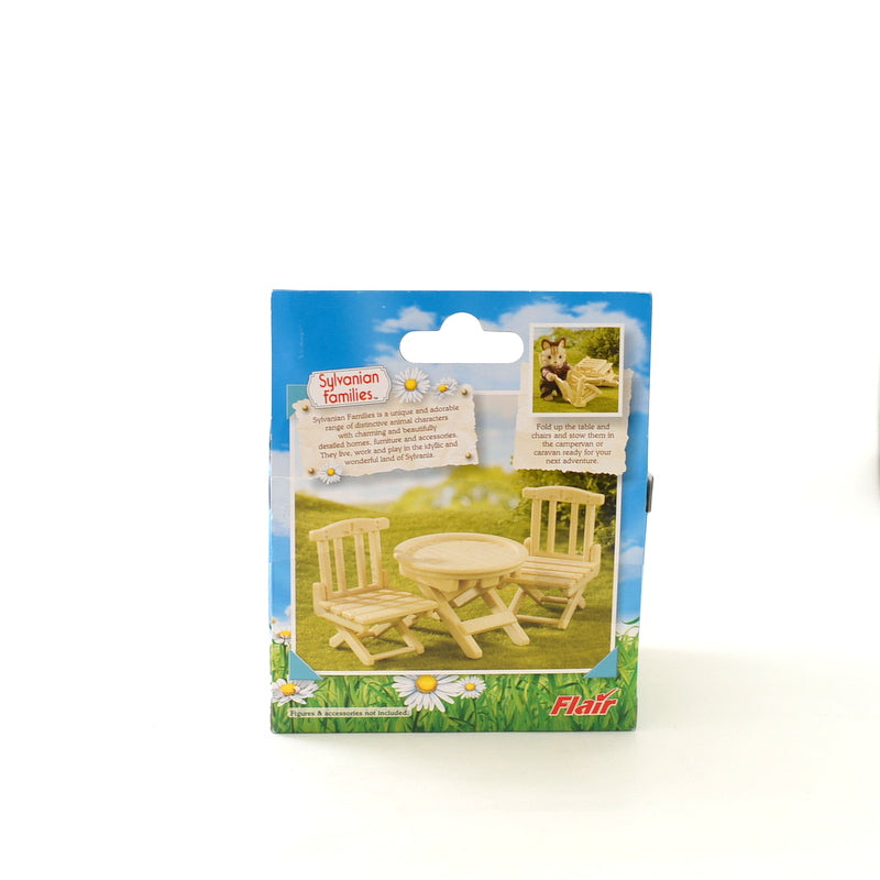 FOLDING TABLE & CHAIRS 4368 Flair UK Japan Sylvanian Families