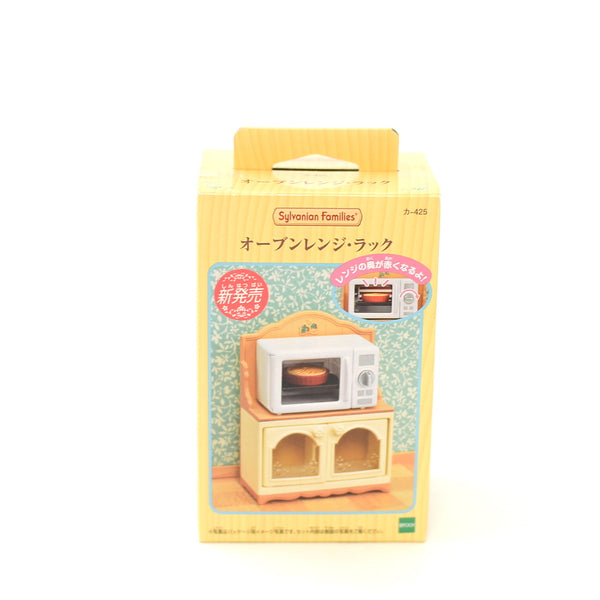 [Used] MICROWAVE OVEN & RACK KA-425 Epoch Japan Sylvanian Families