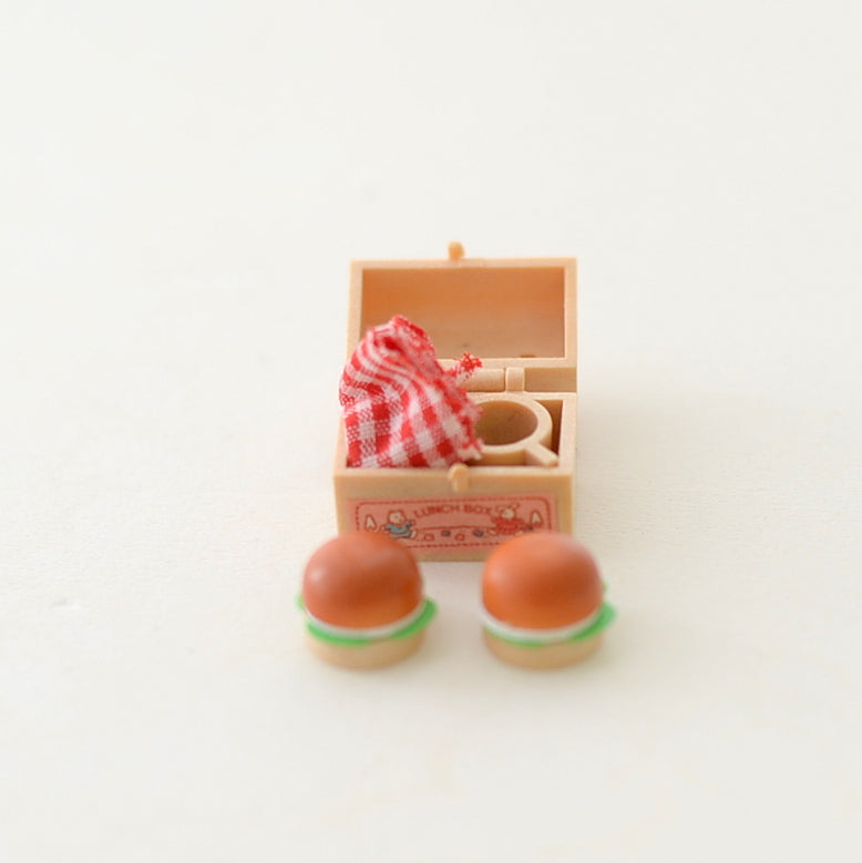 [Used] MINIATURE COLLECTION PICNIC LUNCH SET Epoch Sylvanian Families