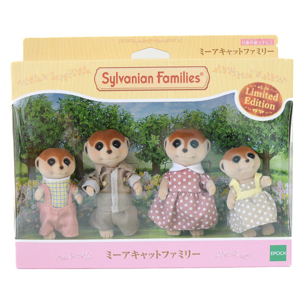 MEERKAT FAMILY LIMITED EDITION Sylvanian Families