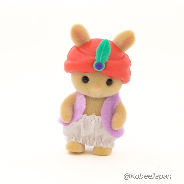 BABY FAIRY TALE SERIES BB-07 MILK RABBIT TURBAN Epoch Japan Sylvanian Families