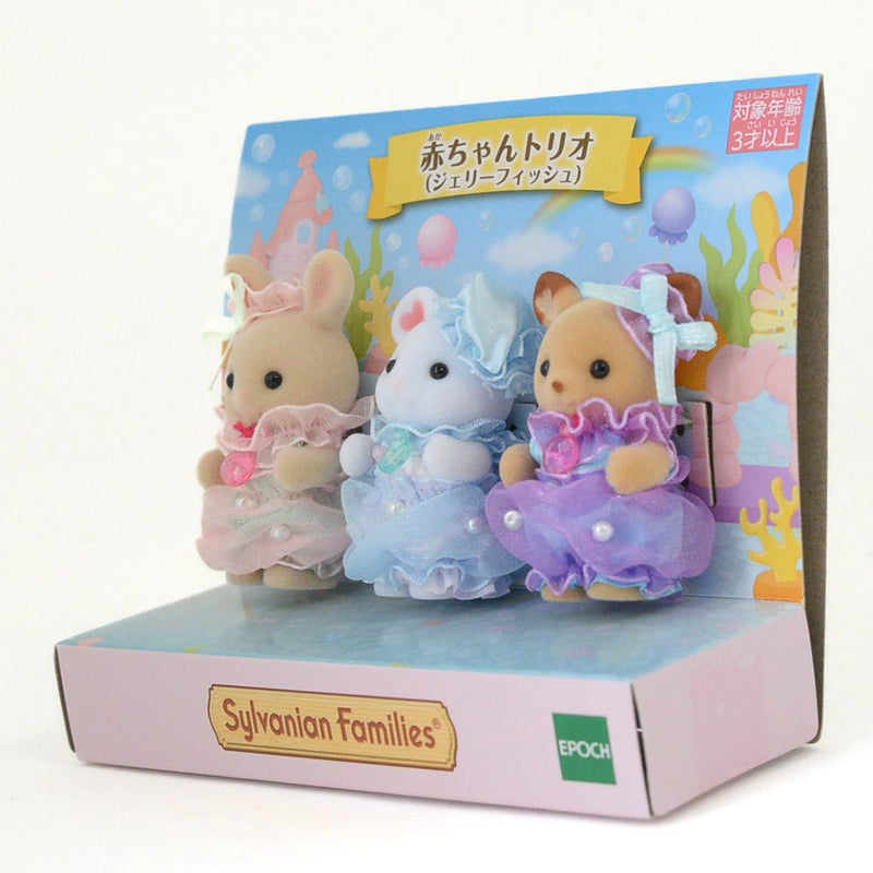 BABY TRIO JELLY FISH Epoch Japan Sylvanian Families