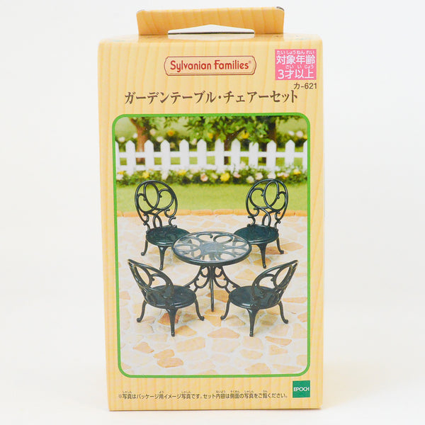 Conjunto de mesa y silla de jardín Epoch Calico criaturas