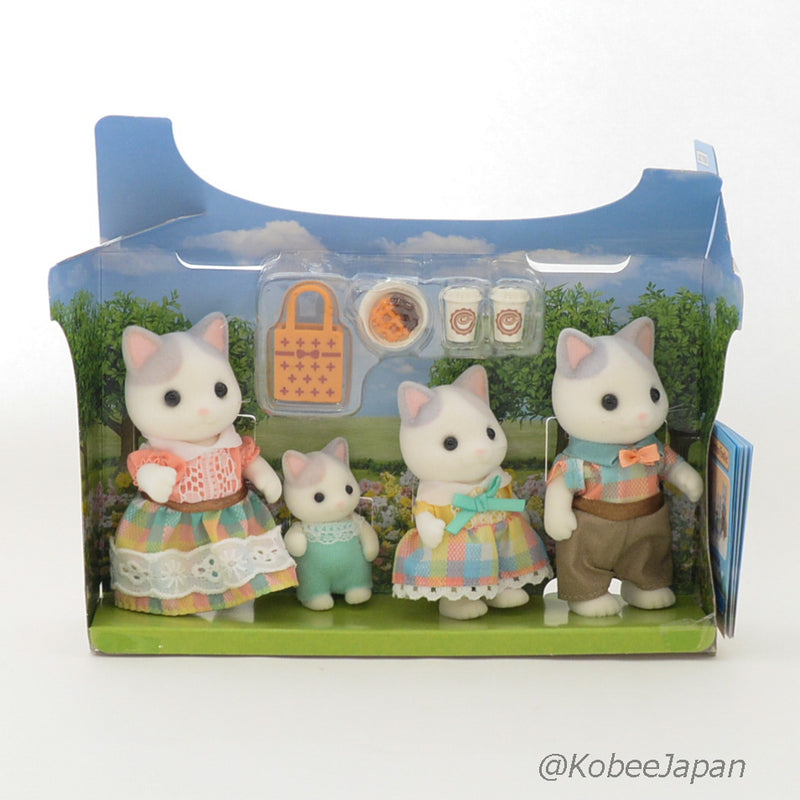 LATTE CAT FAMILY FS-52 Epoch Japan Sylvanian Families