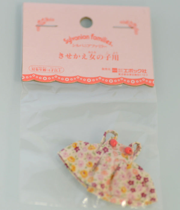 Robe pour fille modèle de fleurs Epoch Japon Calico Critters