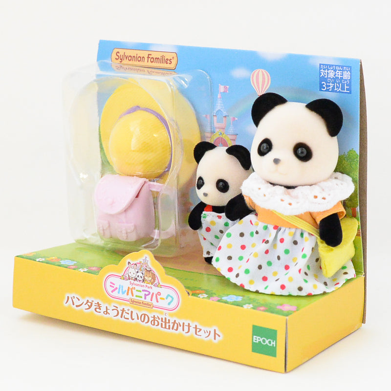 熊猫出游套装 Sylvanian Park Epoch 日本新品 Sylvanian Families