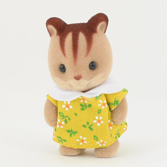 Park Ibaraido BABY 5 SQUIRREL BRIGHT YELLOW Sylvanian Families