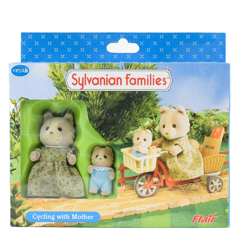 CYCLING WITH MOTHER 4281 Flair Sylvanian Families
