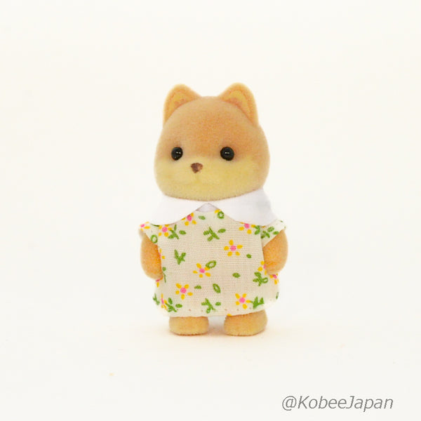 Sylvanian Park Ibaraido 婴儿焦糖狗 三色猫 小动物 Sylvanian 家庭