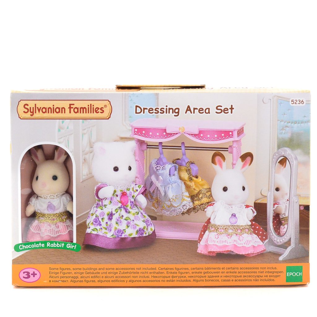 Ensemble d'aire de toilette 5236 Familles Sylvanian Calico Critters