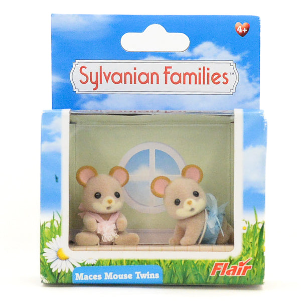 Maces Mouse Twins Flair 4157 2003 Sylvanian Families