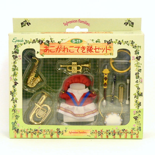 Tambour et Fife Band S-11 Epoch Japon Calico Critters