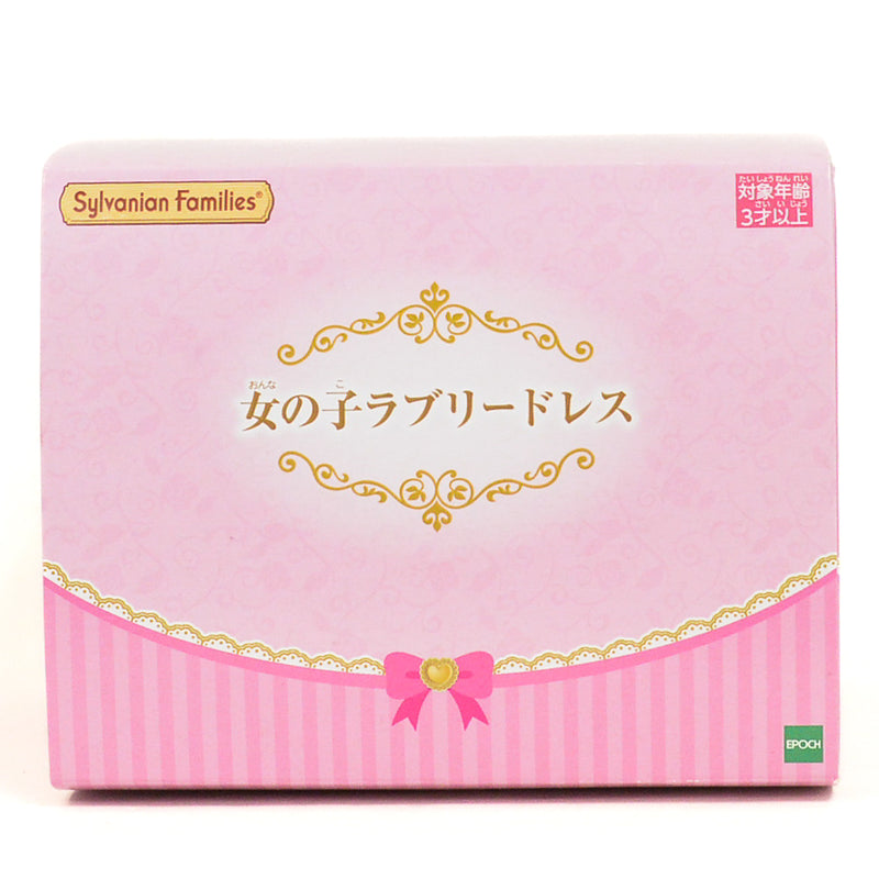 Conejo de chocolate encantador vestido rosa japón
