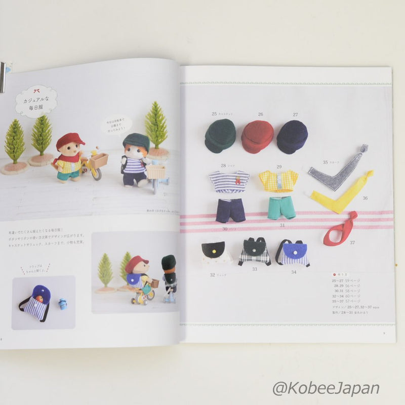 HANDICRAFT  CLOTHE SEWING BOOK Japan MOOK