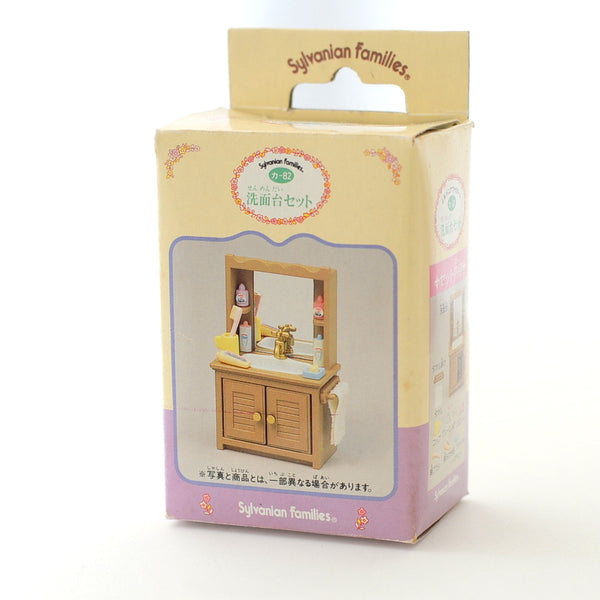 [Used] BATHROOM SINK KA-82 JAPAN 1997 Epoch Sylvanian Families