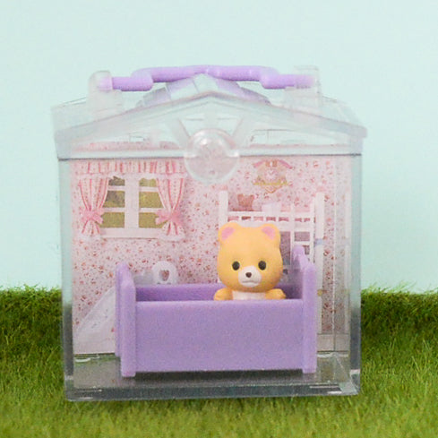 CAPSULE TOY BABY HOUSE & GARDEN No. 4 5pc set Sylvanian Families