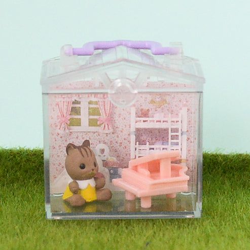 CAPSULE TOY BABY HOUSE & GARDEN No. 4 5pc set Sylvanian Families