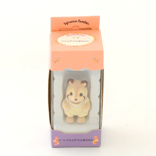 RACOON BABY A-15 Epoch Japan 1995 Sylvanian Families