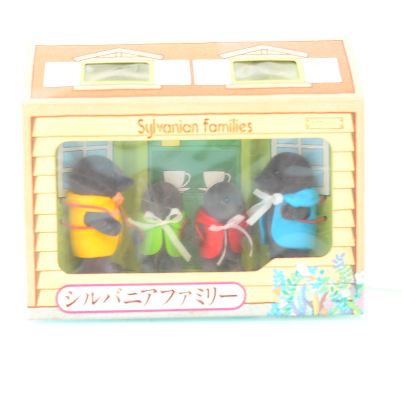 MOLE FAMILY SE-19 1986 Epoch Japan Sylvanian Families