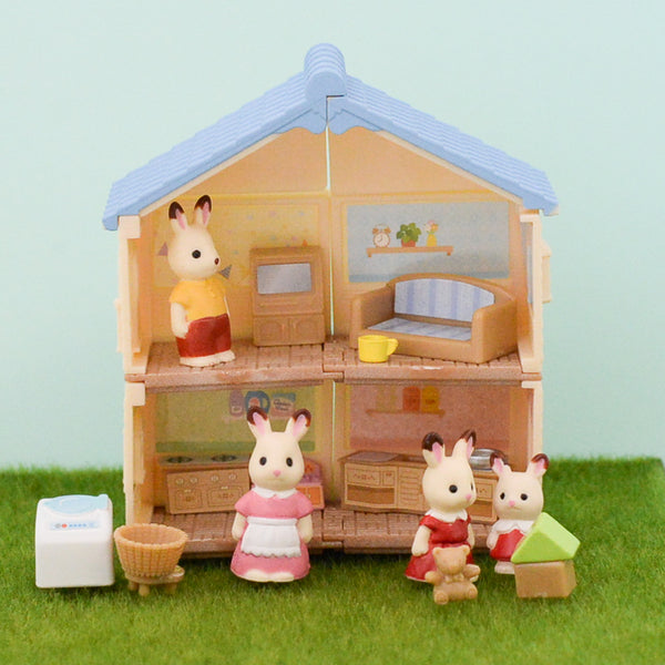 CAPSULE TOY ROOM IN THE FOREST 2 4pcs set Epoch Sylvanian Families