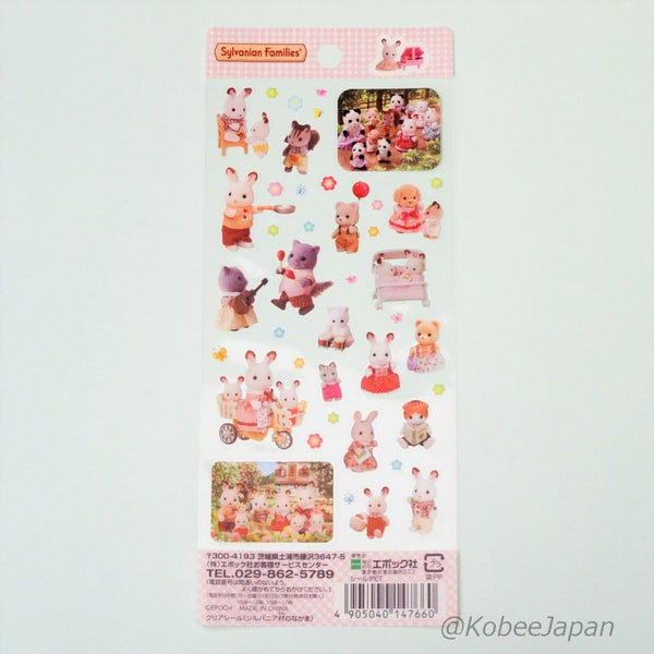 Stationary STICKERS FRIENDS IN THE VILLAGE Sylvanian Families