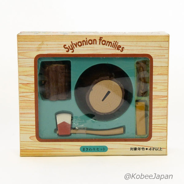 CHOPPING FIREWOOD SET SE-35-480 Epoch Japan Sylvanian Families