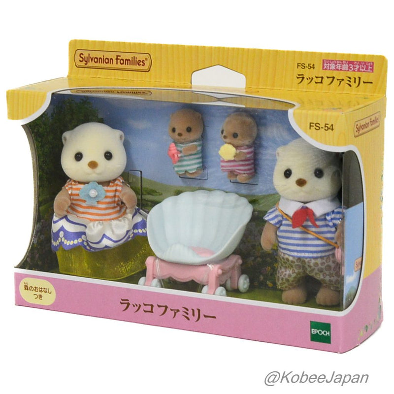 SEA OTTER FAMILY FS-54 Epoch Japan Sylvanian Families