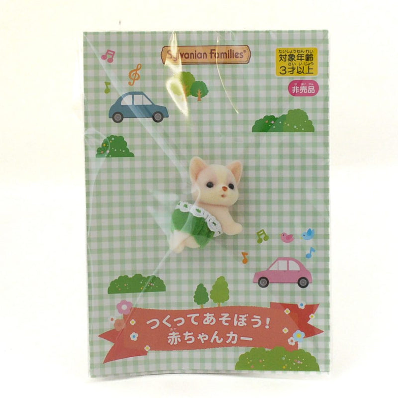 CHIHUAHUA CRAWL BABY PAPER CAR SET Epoch Sylvanian Families