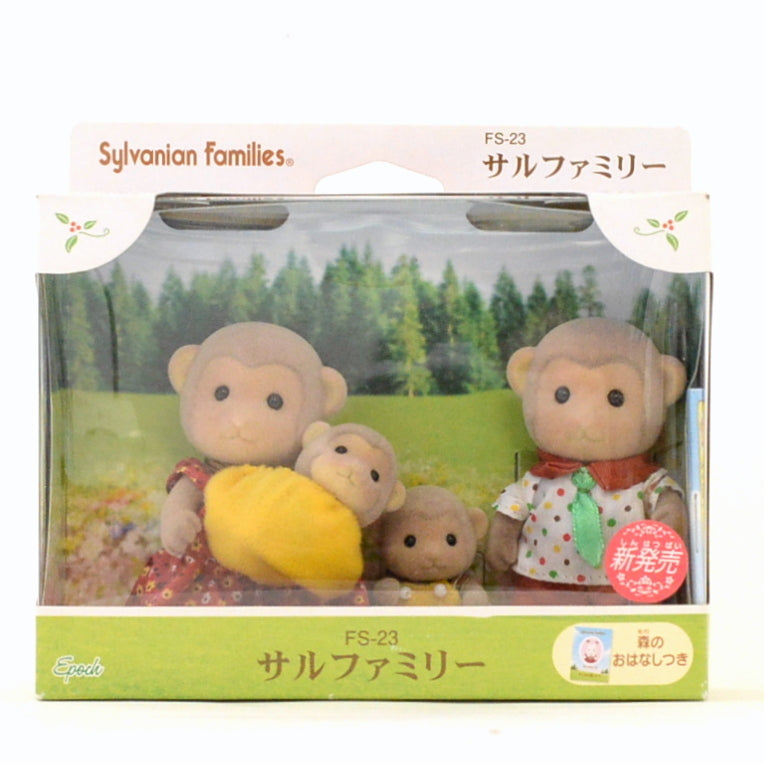 MONKEY FAMILY FS-23 Epoch Japan Sylvanian Families