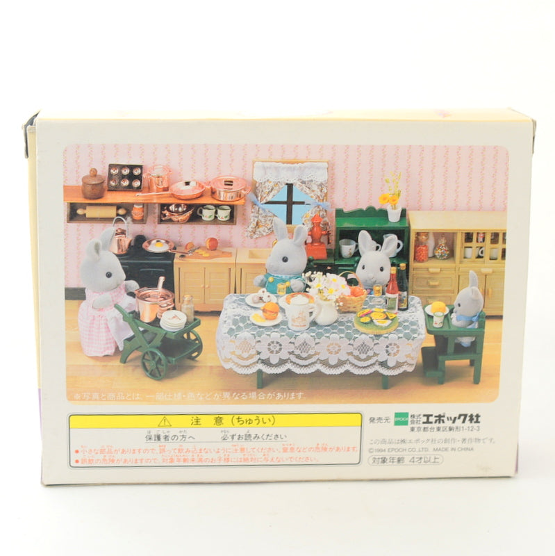 [Used] POT & FRYING PAN SET KA-59 Epoch Japan Sylvanian Families