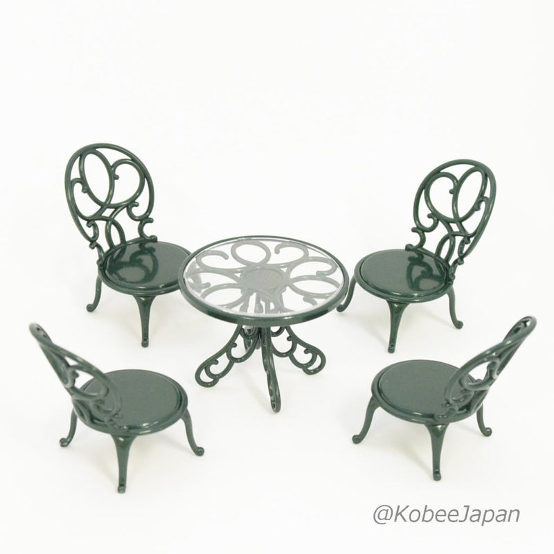 GARDEN TABLE AND CHAIR SET KA-621 Epoch Sylvanian Families