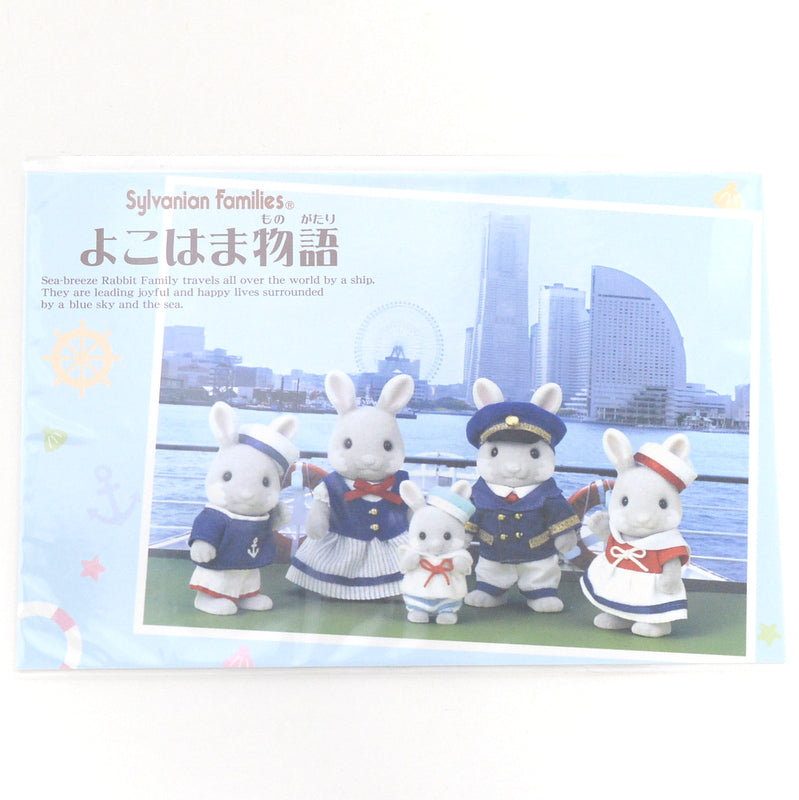 Sea-Breeze Rabbit Postcard Set Of 2 Sylvanian Families Calico Critters