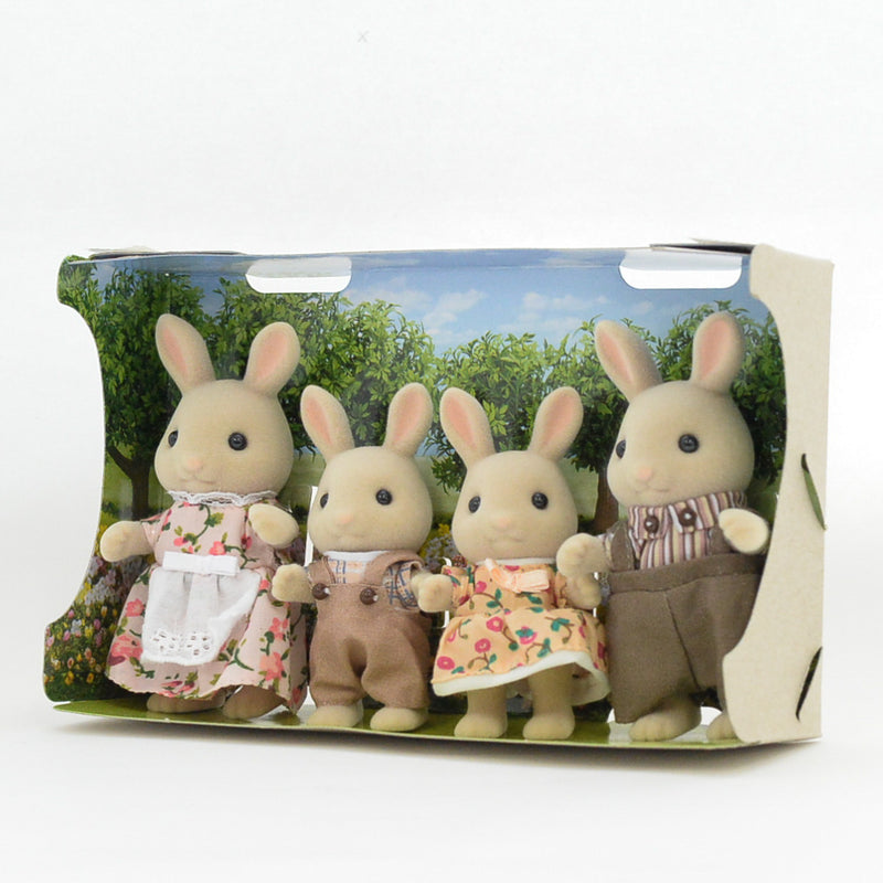 Sylvanian Families Milk Rabbit Family FS-09 Calico Critters