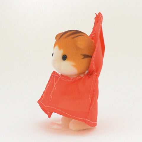 Baby Raincoat Rouge Sylvanian Park Japon Calico Critters