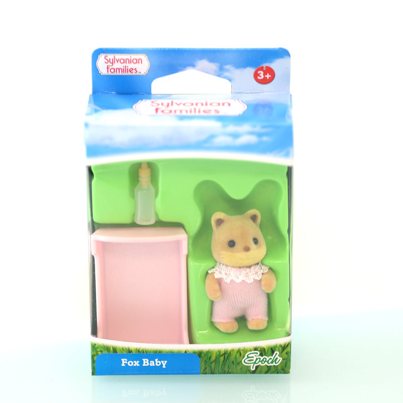 FOX BABY 粉色 Epoch 英国 5075 Sylvanian Families