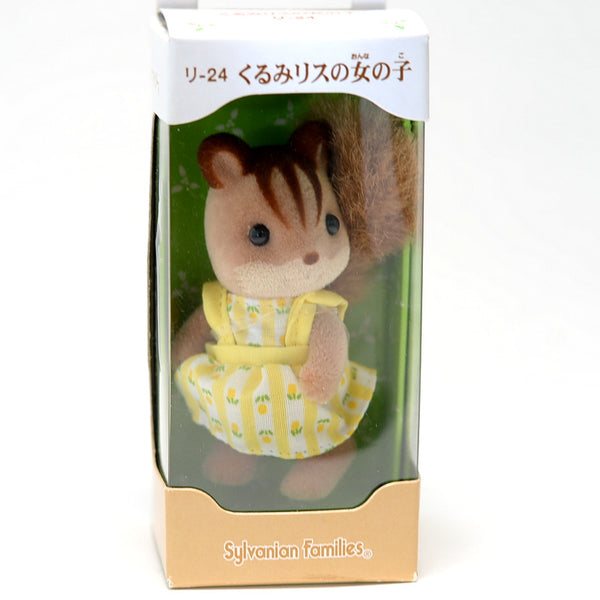 [Used] WALNUT SQUIRREL GIRL Epoch RI-24 Japan Sylvanian Families