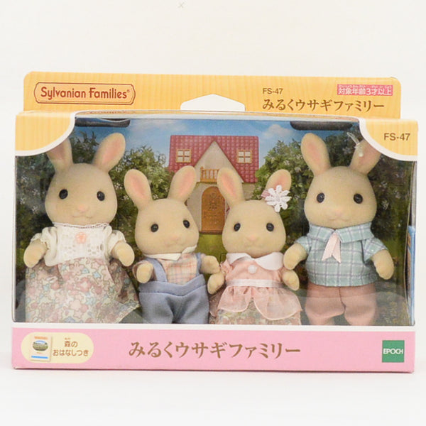 MILK RABBIT FAMILY FS-47 Epoch Sylvanian Families