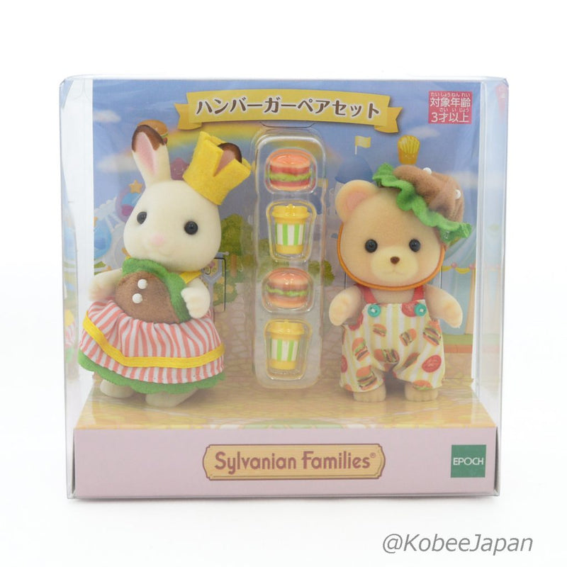 HAMBURGER PAIR SET Epoch Sylvanian Families