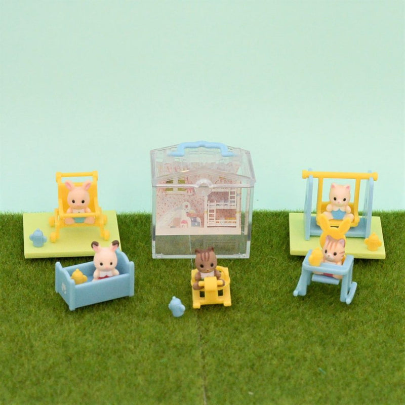 CAPSULES TOY BABY HOUSE & GARDEN 5pc set Ver3 Sylvanian Families