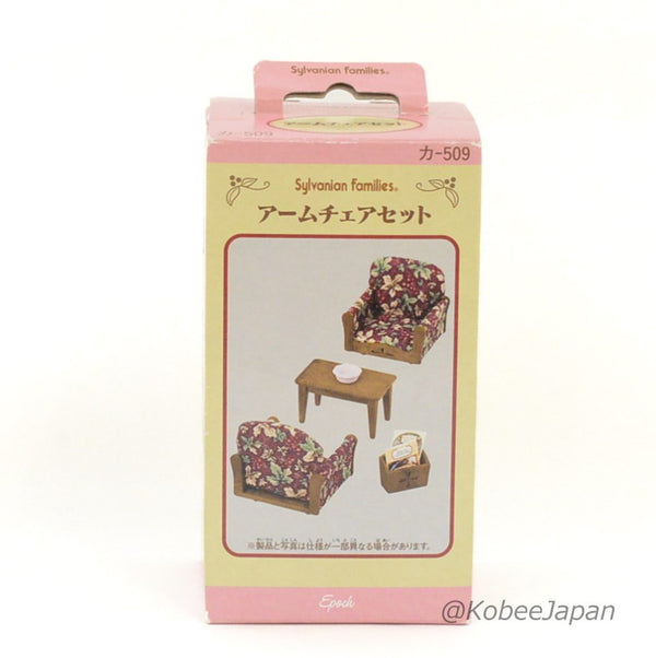 ARM CHAIR SET KA-509 Epoch Japan Sylvanian Families