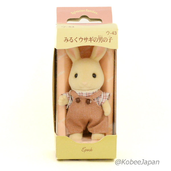 MILK RABBIT BOY U-43 Japn Sylvanian Families