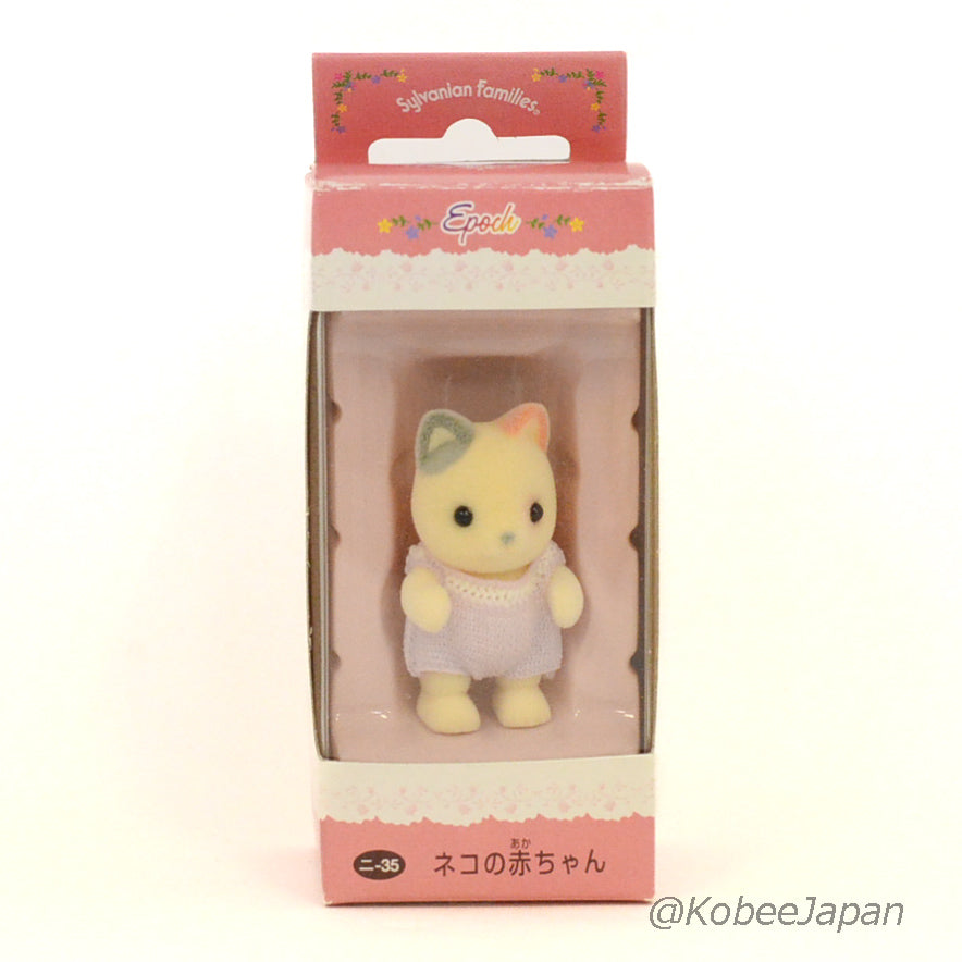 Whiskers Gato Manchado Bebé NI-35 Familias Sylvanian Critters Calicó