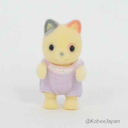 WHISKERS SPOTTED CAT BABY Epoch NI-35 1996 Sylvanian Families